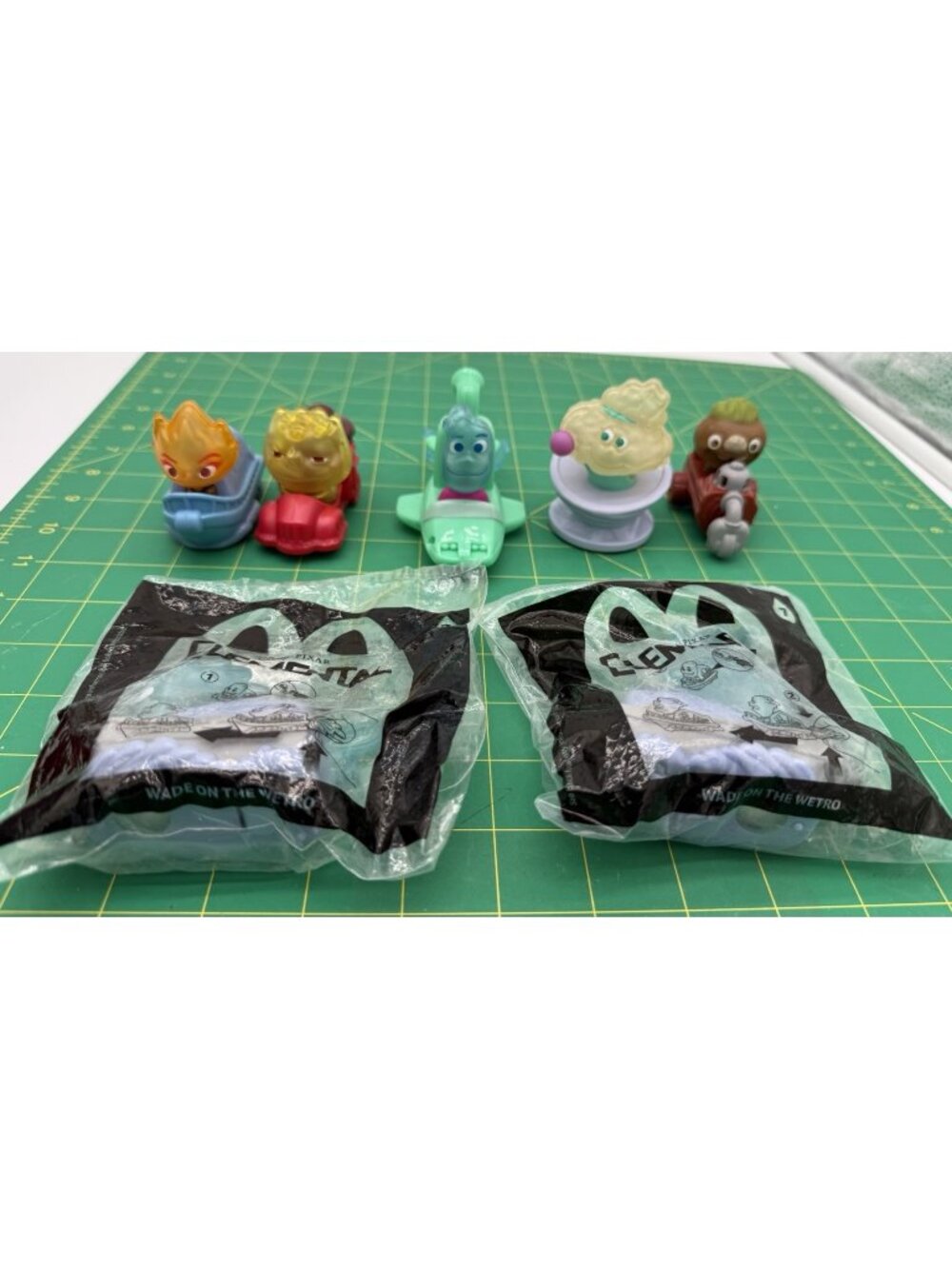 2023 Disney Pixar Elemental McDonald’s Lot Of  7